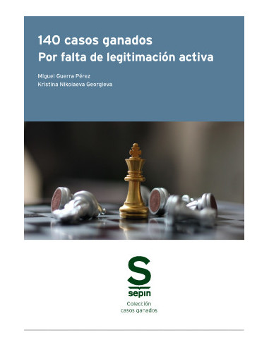 140 casos ganados por falta de legitimación activa