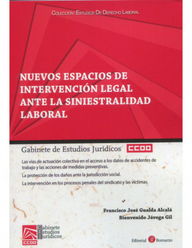 Nuevos espacios de intervención legal ante la siniestralidad laboral