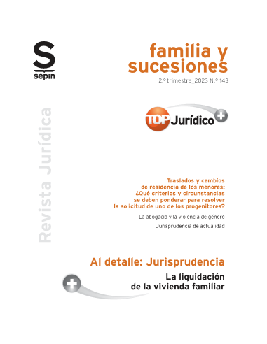 La liquidación de la vivienda familiar