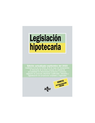 Legislación hipotecaria