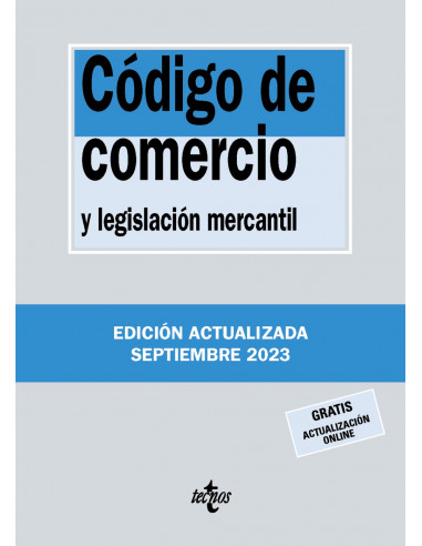 Código de Comercio y legislación mercantil
