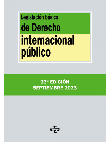 Legislación básica de Derecho Internacional público