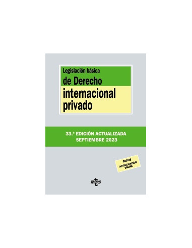 Legislación básica de Derecho Internacional privado