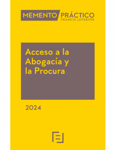 Memento Práctico Acceso a la Abogacía y Procura 2024