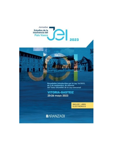 Jornadas. Vitoria-Gasteiz (25-26 mayo 2023). Estudios de la insolvencia del País Vasco