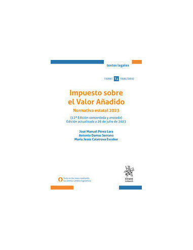 Impuesto sobre el Valor Añadido. Normativa estatal 2023