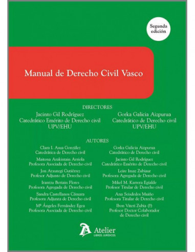 Manual de Derecho Civil Vasco