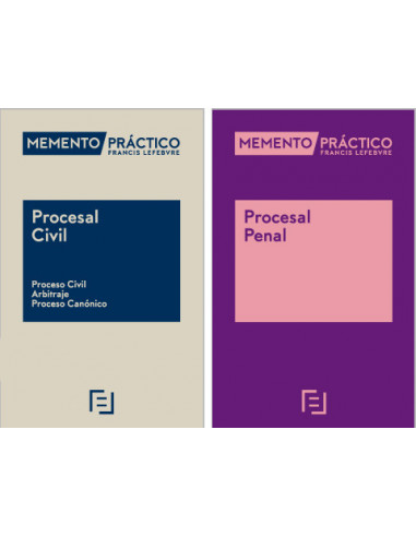 Pack Memento Procesal Civil 2024 + Memento Procesal Penal 2024