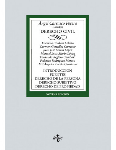 Derecho Civil. Introducción. Fuentes. Derecho de la persona. Derecho subjetivo. Derecho de propiedad