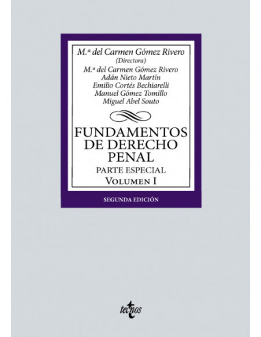 Fundamentos de Derecho Penal. Parte especial. Volumen I