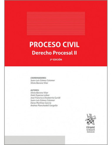 Proceso Civil. Derecho Procesal II