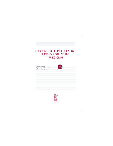 Lecciones de Consecuencias Jurídicas del Delito