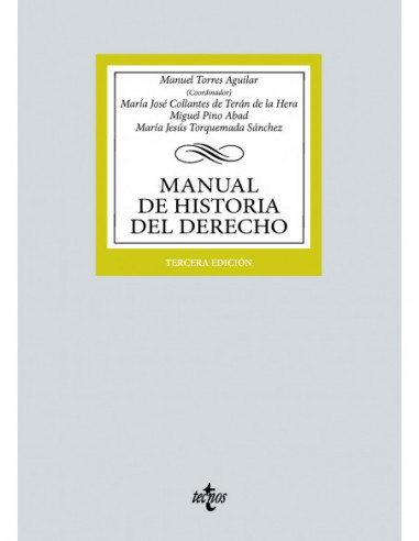 Manual de Historia del Derecho