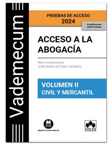 Vademecum Acceso a la abogacía. Volumen II. Parte específica civil-mercantil