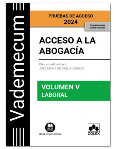 Vademecum Acceso a la abogacía. Volumen V. Parte específica laboral