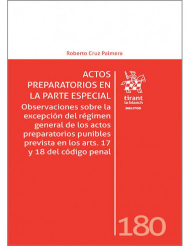 Actos preparatorios en la parte especial