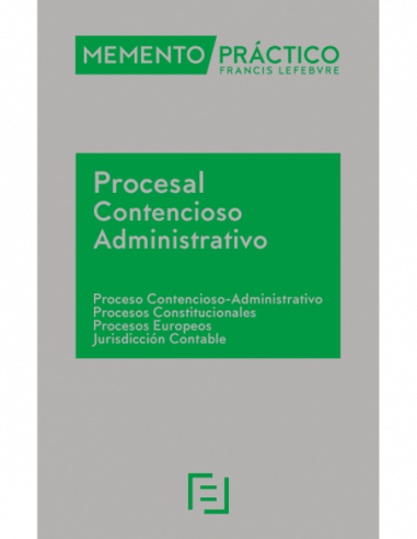 Memento Procesal Contencioso-Administrativo 2024