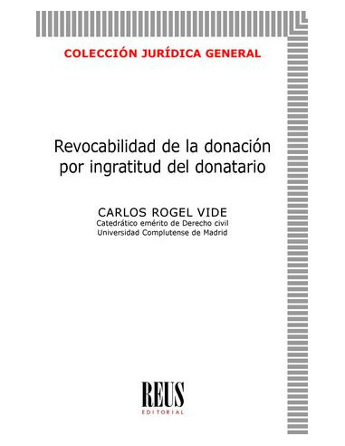 Revocabilidad de la donación por ingratitud del donatario