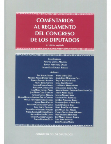 Comentarios al Reglamento del Congreso de los Diputados