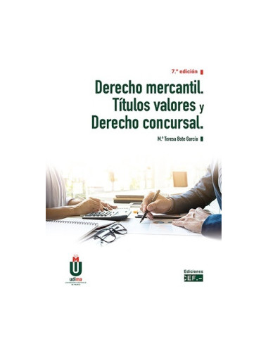 Derecho mercantil. Títulos valores y derecho concursal