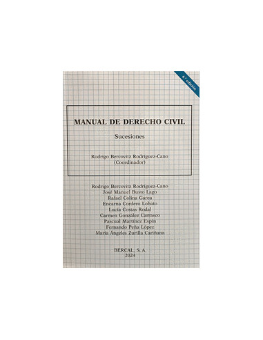Manual de Derecho Civil. Sucesiones