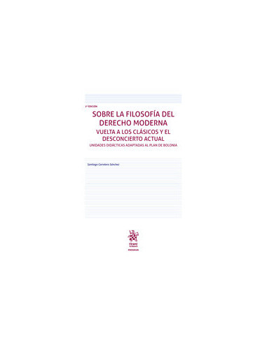 Sobre la filosofía del derecho moderna
