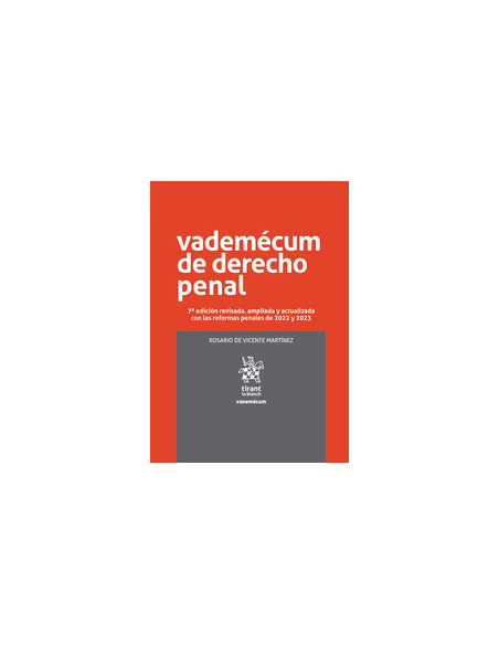 Vademécum de Derecho Penal
