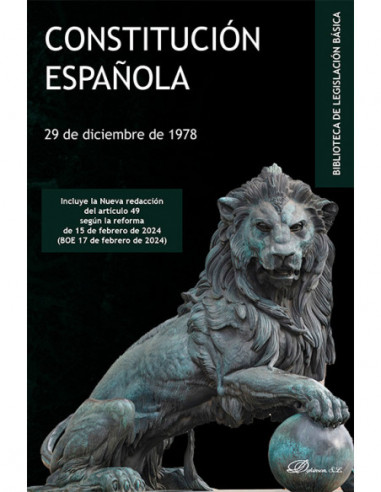 Constitución Española. 29 de diciembre de 1978