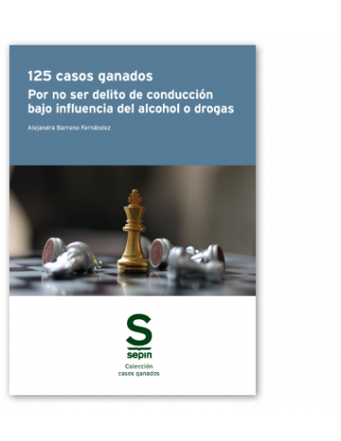 125 casos ganados por no ser delito de conducción bajo influencia del alcohol o drogas