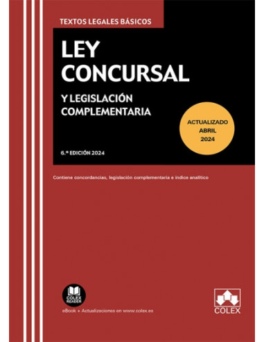 Ley Concursal y legislación complementaria