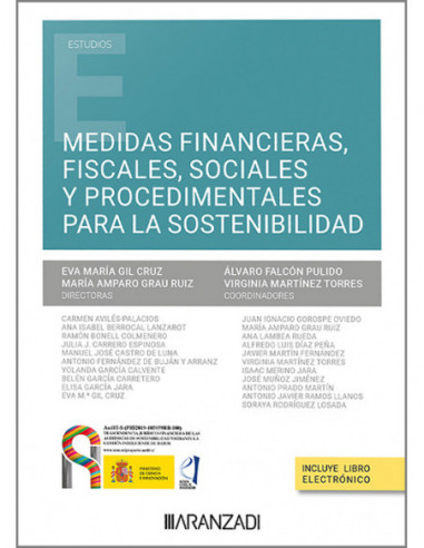 Medidas financieras, fiscales sociales y procedimentales para la sostenibilidad
