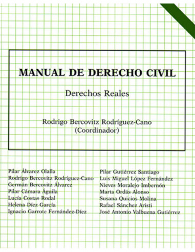 Manual de Derecho Civil. Derechos reales
