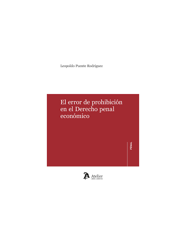 El error de prohibición en el Derecho penal económico
