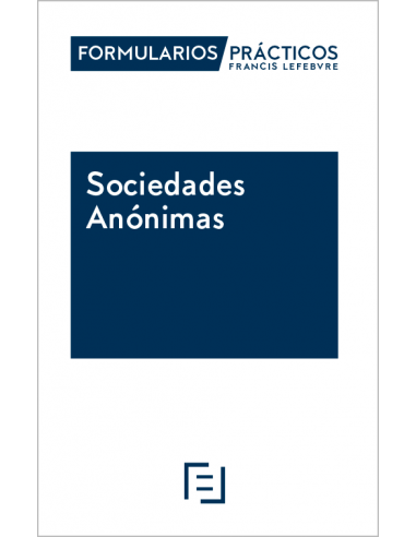 Formularios Prácticos Sociedades Anónimas 2025