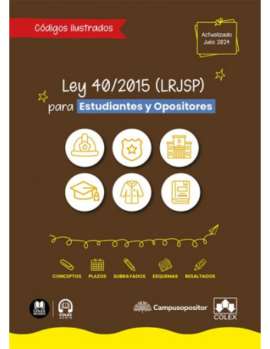Ley 40/2015 (LRJSP) ilustrada para estudiantes y opositores