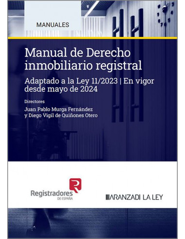 Manual de derecho inmobiliario registral