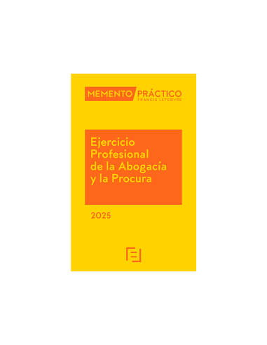 Memento Práctico Ejercicio Profesional de la Abogacía y la Procura 2025