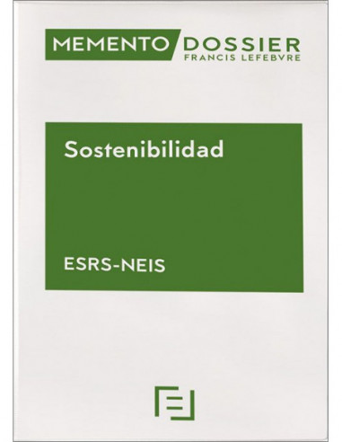Memento Dossier Sostenibilidad. ESRS-NEIS