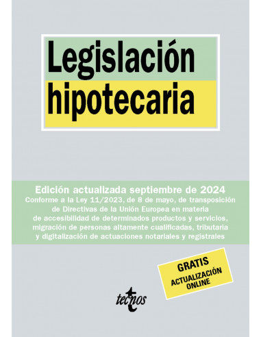 Legislación Hipotecaria