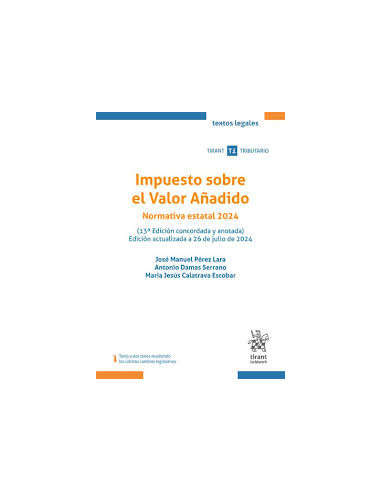 Impuesto sobre el Valor Añadido. Normativa estatal 2024