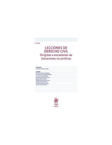 Lecciones de Derecho Civil. Dirigidas a estudiantes de titulaciones no jurídicas
