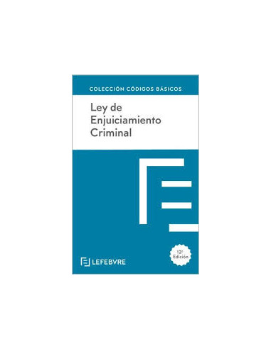 Ley de Enjuiciamiento Criminal
