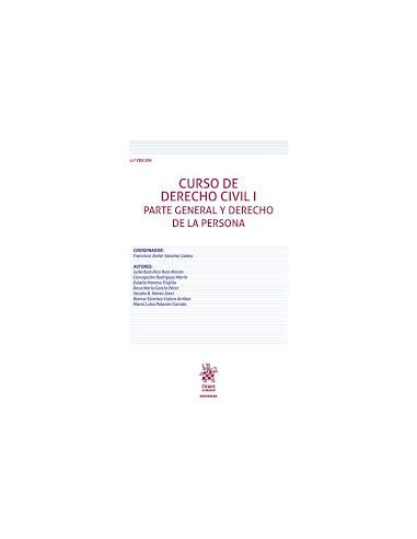 Curso de Derecho Civil I. Parte General y Derecho de la Persona
