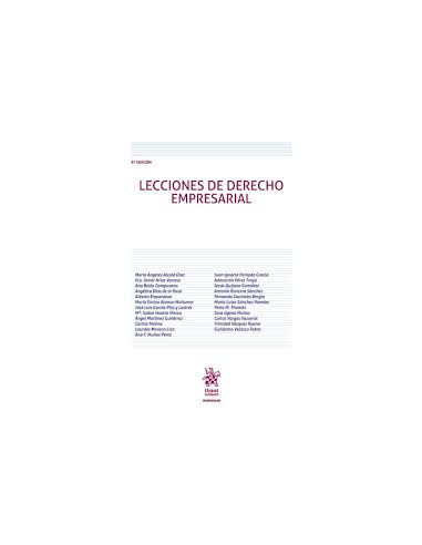 Lecciones de derecho empresarial