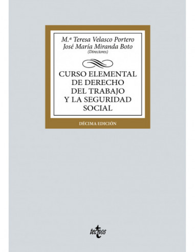 Curso elemental de Derecho del Trabajo y la Seguridad Social
