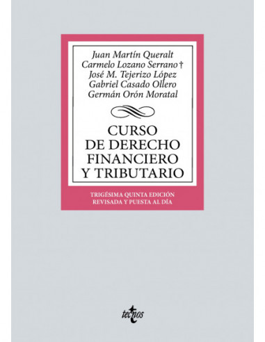 Curso de Derecho Financiero y Tributario