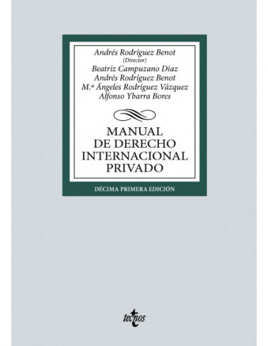 Manual de Derecho Internacional privado