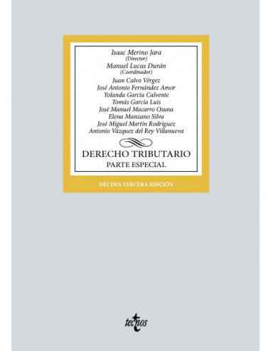 Derecho tributario. Parte especial