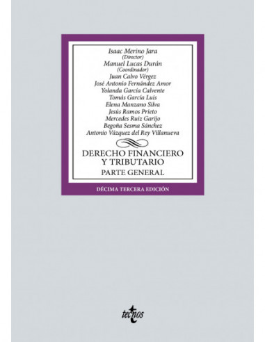 Derecho financiero y tributario. Parte general