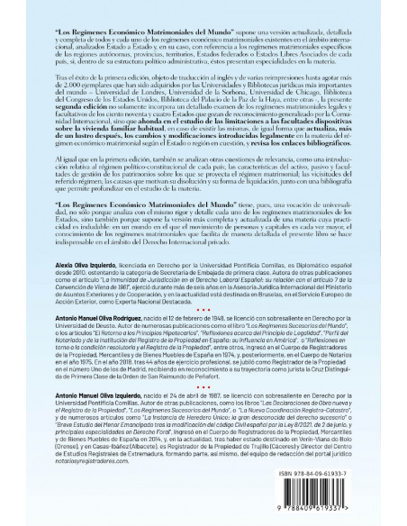 Los Regímenes Económico Matrimoniales del Mundo